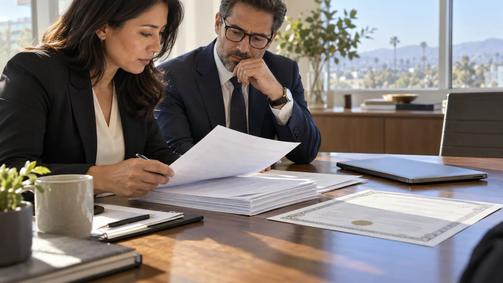 A way to separate achievable certificate requests from policy terms that need a closer review.